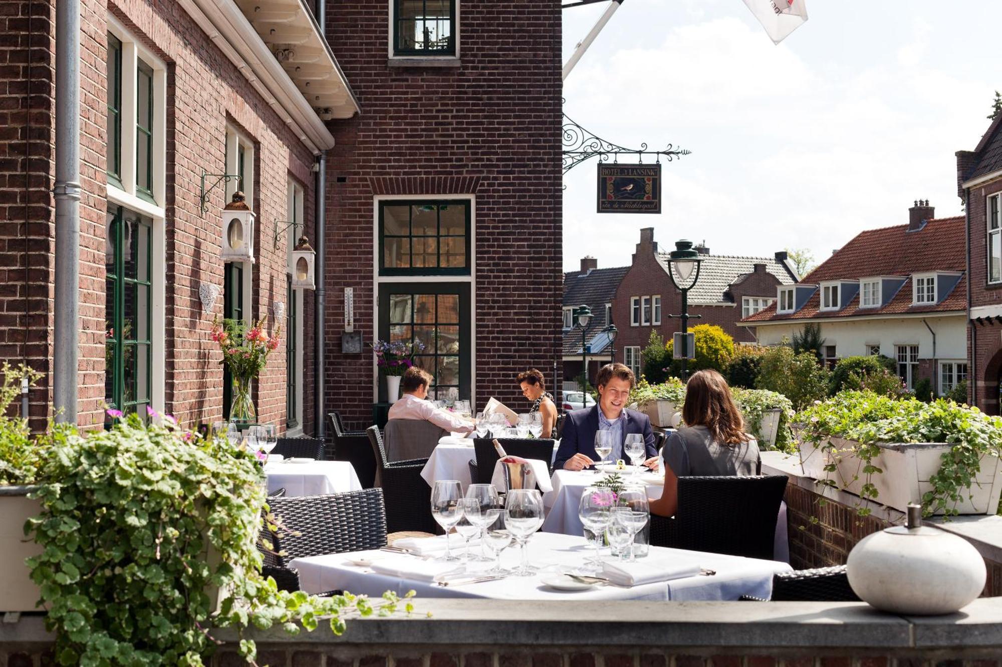 Boutique Hotel 'T Lansink Hengelo Étterem fotó